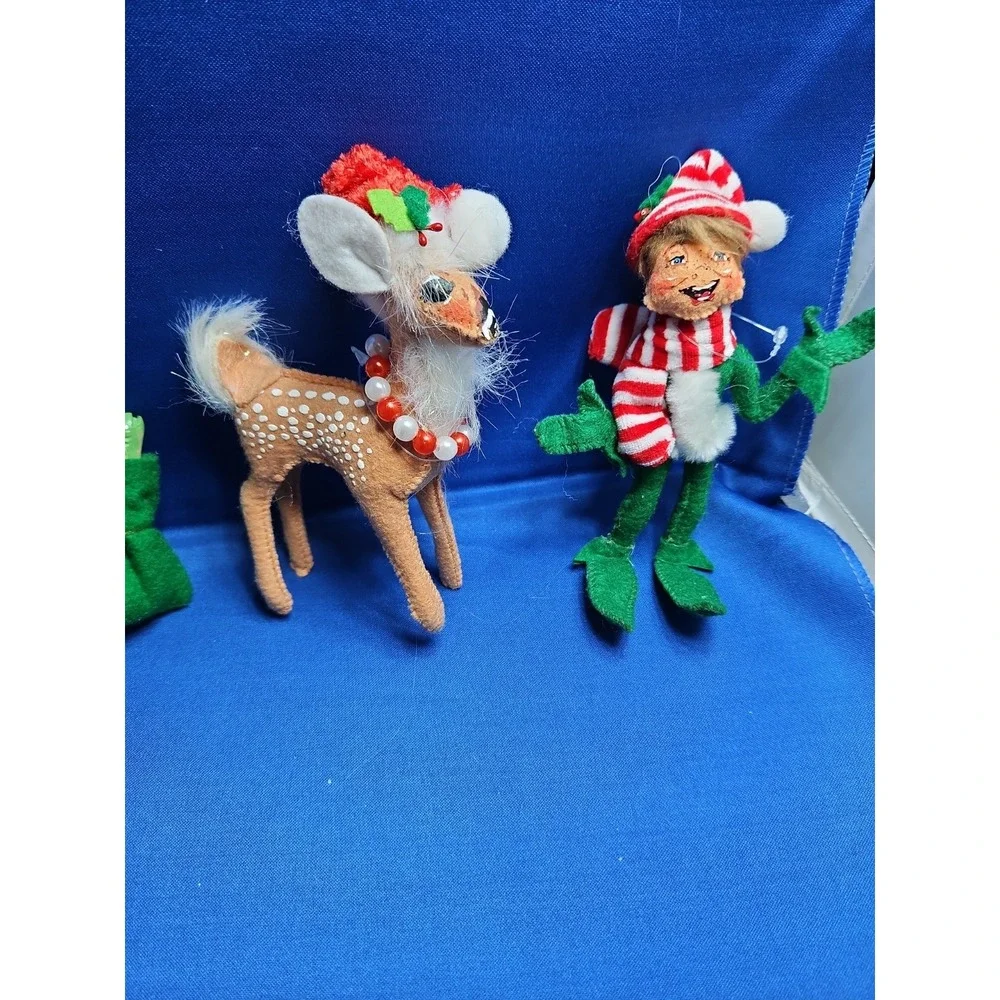 19 Annalee Christmas Ornaments Lot 3